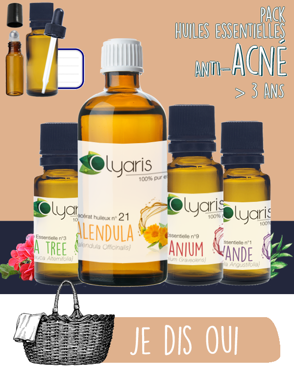 Les Huiles Essentielles contre l'acné : Remède Naturel et Efficace - Olyaris